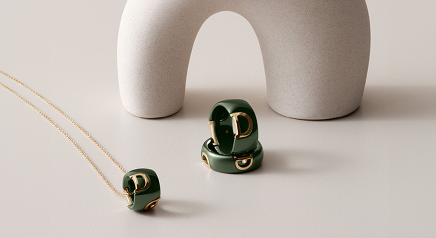 An assortment of the D.Icon jewellery collection from Damiani.